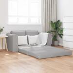 vidaXL Pat canapea Gri nori 148 x 71 x 83 cm tesatura GartenMobel Dekor (4106682) Canapea