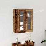 vidaXL Cabinet suspendat Lemn vechi 69.5 x 34 x 90 cm Lemn compozit GartenMobel Dekor (862159) Comoda