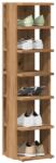 vidaXL Pantofare 2 buc. stejar artizanal, 28x27x102 cm, lemn prelucrat GartenMobel Dekor (856667) Pantofar