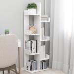 vidaXL Biblioteca, alb, 48x25, 5x140 cm, PAL GartenMobel Dekor (808909) Biblioteca