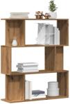 vidaXL Biblioteca, stejar artizanal, 80x24x96 cm, lemn prelucrat GartenMobel Dekor (855773) Biblioteca