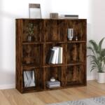 vidaXL Biblioteca, stejar fumuriu, 98x29x97, 5 cm GartenMobel Dekor (815450) Biblioteca