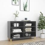 vidaXL Servanta, gri extralucios, 103, 5x35x70 cm, PAL GartenMobel Dekor (806039) Comoda
