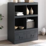 vidaXL Dulap înalt, antracit, 67x39x95 cm, otel GartenMobel Dekor (841801) Comoda