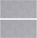 vidaXL Trepte Dreptunghiular 2 pcs Argintiu 50 x 25 cm Aluminiu GartenMobel Dekor (4104271) Covor