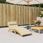 vidaXL Perna de sezlong, bej, 180x60x4 cm, textil Oxford GartenMobel Dekor (361855)