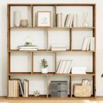 vidaXL Biblioteca, stejar artizanal, 132x29x141, 5 cm, lemn prelucrat GartenMobel Dekor (3310315) Biblioteca