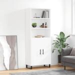vidaXL Dulap înalt, alb, 69, 5x34x180 cm, lemn compozit GartenMobel Dekor (3189277) Comoda