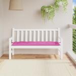 vidaXL Perna banca de gradina, roz, 150x50x7 cm, material oxford GartenMobel Dekor (361619)