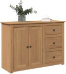 vidaXL Dulap cu sertare PANAMA, 112x40x80 cm, lemn masiv de pin GartenMobel Dekor (4016385) Comoda