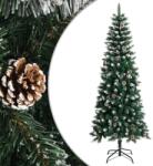 vidaXL Brad de Craciun artificial cu suport, verde, 210 cm, PVC GartenMobel Dekor (345176)