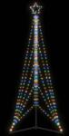 vidaXL Pom de Craciun LED 525 LED-uri colorate 302 cm GartenMobel Dekor (4016419)