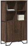 vidaXL Dulap înalt, stejar maro, 79, 5x35, 5x137, 5 cm, lemn prelucrat GartenMobel Dekor (3295311) Comoda