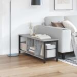 vidaXL Raft pentru carti Gri Sonoma 102 x 32 x 40, 5 cm Lemn compozit GartenMobel Dekor (884021) Biblioteca