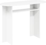 vidaXL Masa de consola Alb 100 x 39, 5 x 75 cm Lemn prelucrat GartenMobel Dekor (8001158)