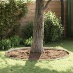 vidaXL Imprejmuire pentru gazon Argintiu 450 x 10 cm Otel inoxidabil GartenMobel Dekor (868016)