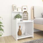 vidaXL Noptiera, alb, 40x35x60 cm, PAL GartenMobel Dekor (806175)