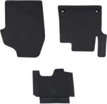 vidaXL Covor pentru masina 3 pcs Negru Cauciuc GartenMobel Dekor (42029106)