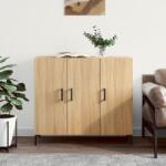 vidaXL Dulap, stejar sonoma, 90x34x80 cm, lemn compozit GartenMobel Dekor (828111) Comoda