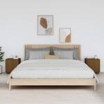 vidaXL Noptiere, 2 buc. , maro miere, 40x34x45 cm, lemn masiv de pin GartenMobel Dekor (818282)