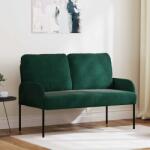 vidaXL Canapele cu perna 110cm Verde închis placaj GartenMobel Dekor (42023457) Canapea
