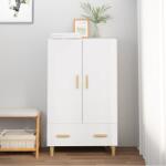 vidaXL Dulap înalt, alb, 70x31x115 cm, lemn compozit GartenMobel Dekor (812564) Comoda