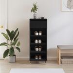 vidaXL Pantofar, negru, 40x36x105 cm, lemn compozit GartenMobel Dekor (831453) Pantofar