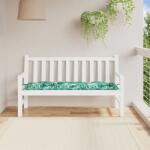 vidaXL Perna banca de gradina model frunze, 150x50x7 cm, textil oxford GartenMobel Dekor (378972)