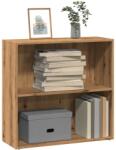 vidaXL Biblioteca, stejar artizanal, 80x30x77 cm, lemn prelucrat GartenMobel Dekor (857930) Biblioteca