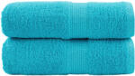 vidaXL Prosoape oaspeti premium SOLUND 2 buc turcoaz 30x50 cm 600 gsm GartenMobel Dekor (137446) Prosop