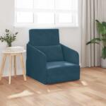 vidaXL Pat canapea albastru 65 x 80 x 83 cm Catifea GartenMobel Dekor (4106647) Canapea