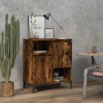 vidaXL Servanta, stejar fumuriu, 60x30x75 cm, lemn compozit GartenMobel Dekor (821153) Comoda