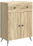 vidaXL Bufet cu sertar Stejar Sonoma 66 x 34, 5 x 90 cm Lemn prelucrat GartenMobel Dekor (895557) Comoda