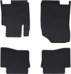 vidaXL Covor pentru masina 4 pcs Negru Cauciuc GartenMobel Dekor (42029115)