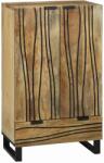 vidaXL Highboard Maro 60 x 33 x 100 cm Lemn masiv de mango GartenMobel Dekor (4017966) Comoda