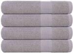 vidaXL Prosoape 4 buc Gri 100x200 cm 360 g/m2 100% bumbac GartenMobel Dekor (136843) Prosop