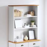 vidaXL Hutch ASKIM 91 x 30 x 104 cm Lemn masiv de pin GartenMobel Dekor (4105426) Comoda