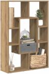 vidaXL Biblioteca, stejar artizanal, 63x20x90 cm, lemn prelucrat GartenMobel Dekor (858146) Biblioteca