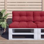 vidaXL Perne de paleti, 2 buc. , rosu vin, material textil GartenMobel Dekor (360720)