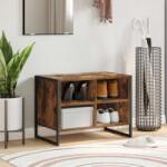 vidaXL Dulap pentru pantofi Stejar fumuriu 60 x 35 x 44 cm GartenMobel Dekor (886458) Pantofar
