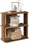 vidaXL Biblioteca cu 5 niveluri lemn vechi 60x30x60 cm lemn GartenMobel Dekor (860254) Biblioteca