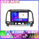 Edotec Navigatie Hyundai Santa Fe Android 12, 4GB RAM, 64GB, CarPlay, ecran 720P (NAV2-9-4+64|K-008)