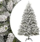vidaXL Brad de Craciun artificial cu balamale si zapada pufoasa 240 cm GartenMobel Dekor (357795)