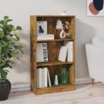 vidaXL Biblioteca, stejar fumuriu, 60x24x109 cm, lemn prelucrat GartenMobel Dekor (815087) Biblioteca