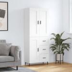 vidaXL Dulap înalt, alb, 69, 5x34x180 cm, lemn compozit GartenMobel Dekor (3200017) Comoda