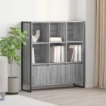 vidaXL Dulap pentru carti 2 pcs Gri Sonoma 99, 5 x 30 x 108 cm GartenMobel Dekor (3403025) Biblioteca