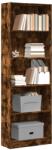 vidaXL Biblioteca, stejar fumuriu, 60x24x176 cm, lemn prelucrat GartenMobel Dekor (857825) Biblioteca