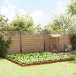 vidaXL Garduri pentru melci 20 pcs Ruginit GartenMobel Dekor (874887)