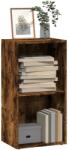 vidaXL Biblioteca, stejar fumuriu, 40x30x77 cm, lemn prelucrat GartenMobel Dekor (857862) Biblioteca