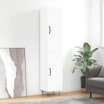 vidaXL Dulap înalt, alb, 34, 5x34x180 cm, lemn prelucrat GartenMobel Dekor (3198817) Comoda